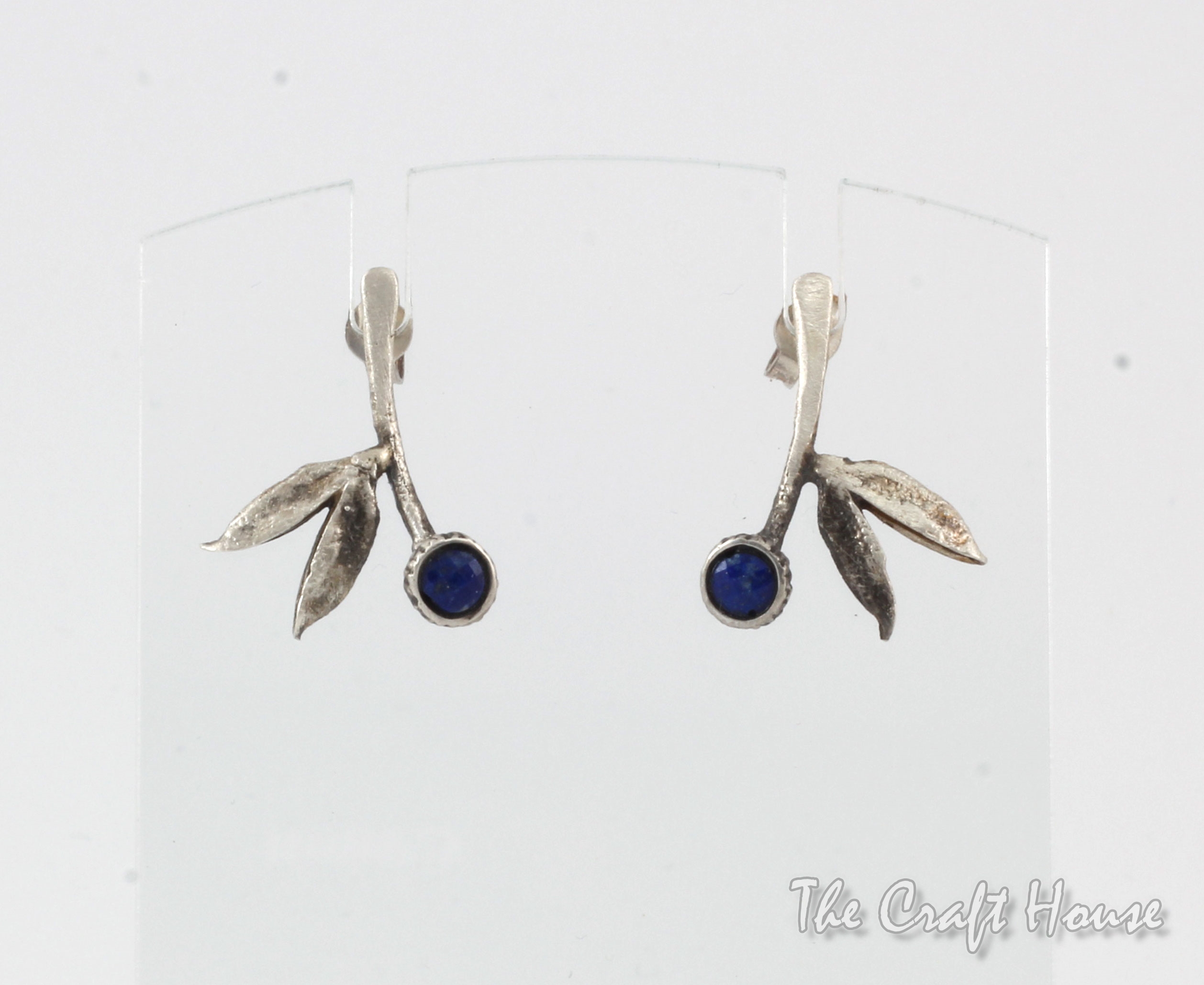 Silver earrings with Lapis Lazuli - € ( lv)