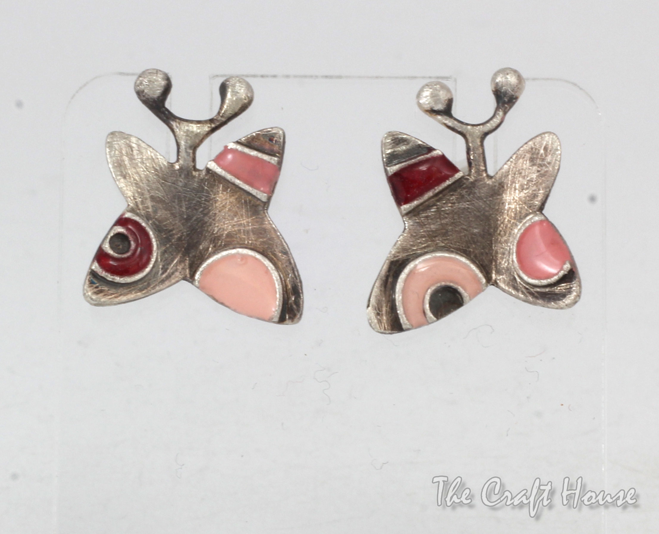 Silver earrings 'Butterfly' - € ( lv)
