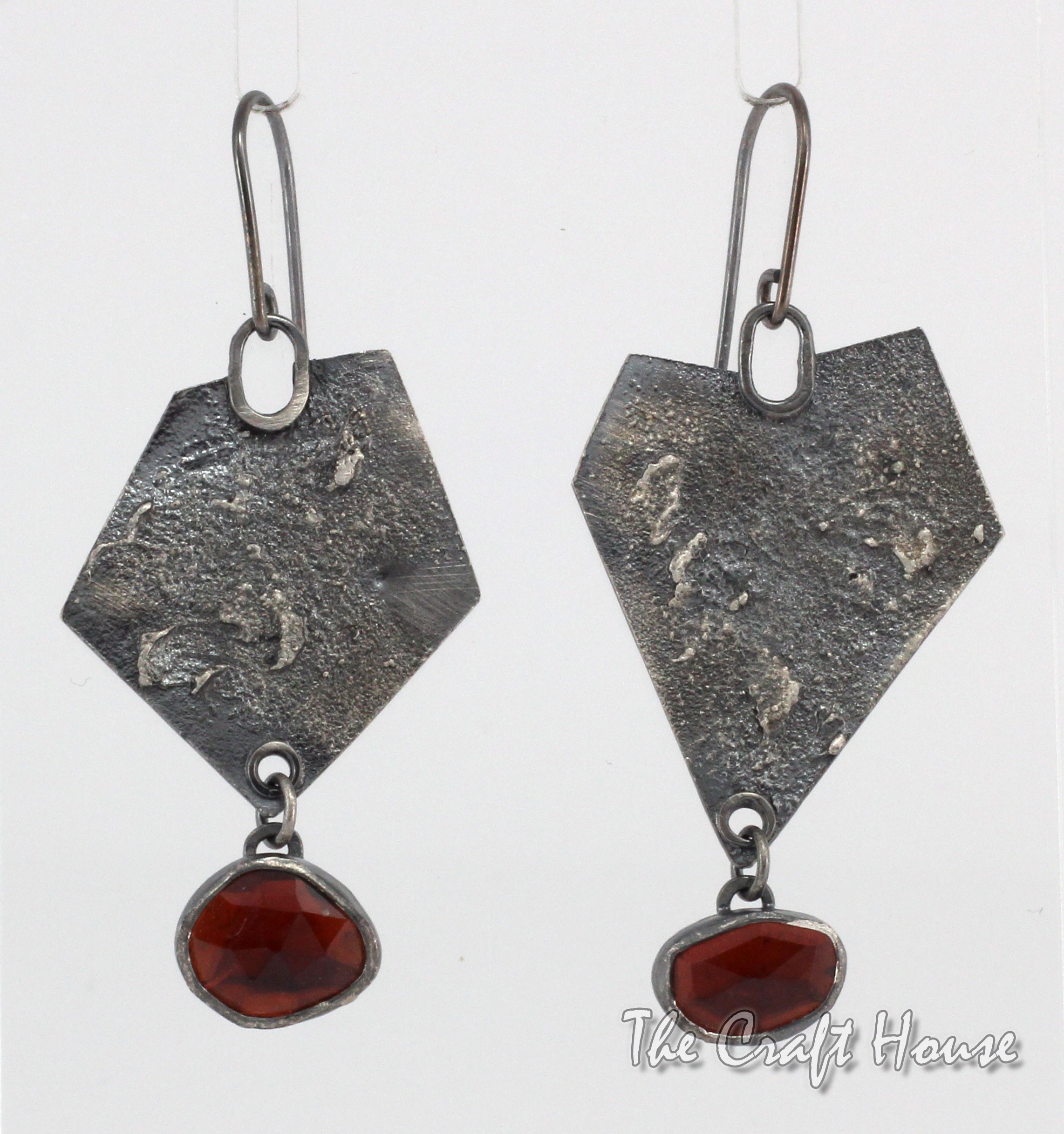 Silver earrings 