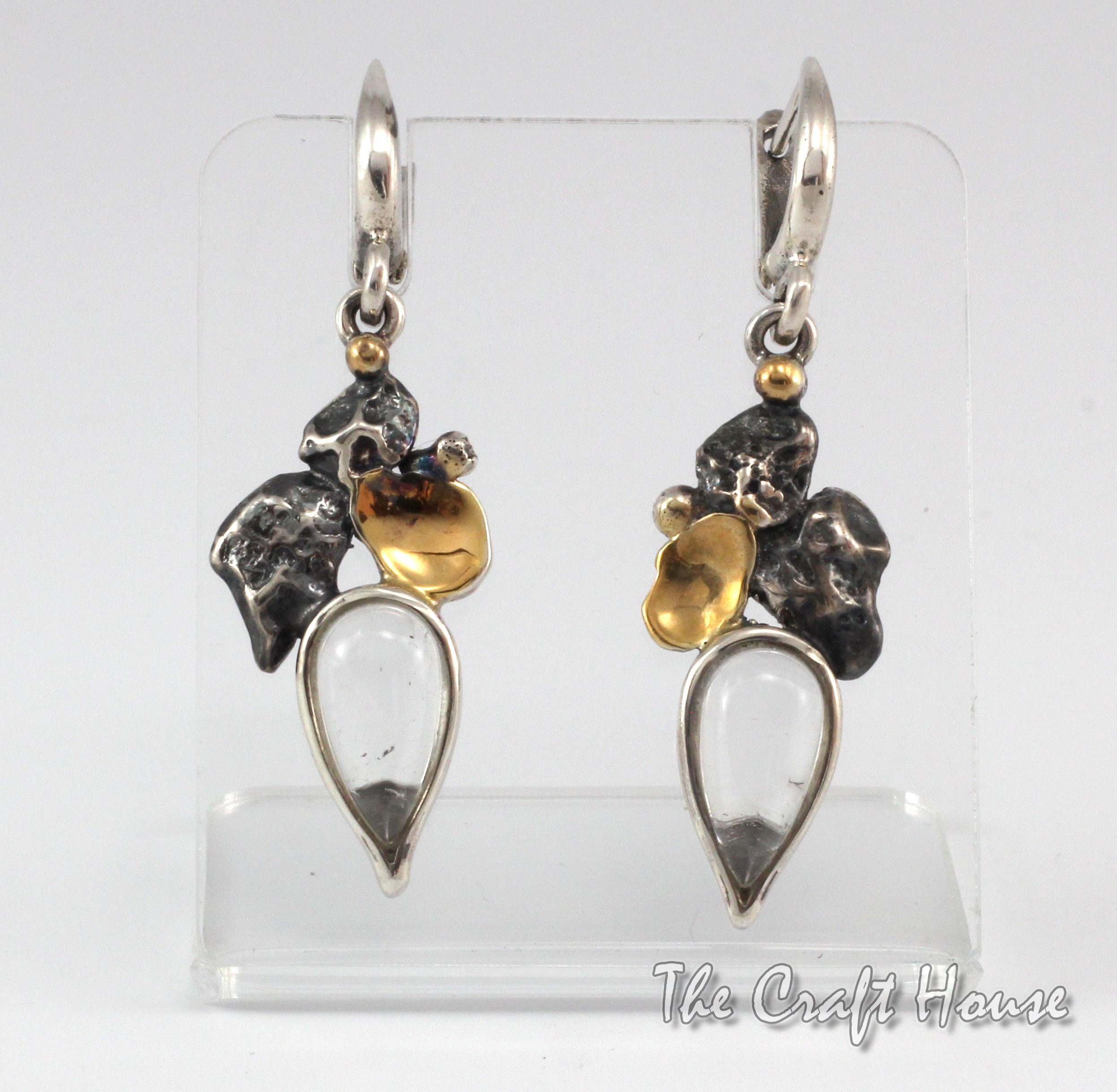 Earrings with Pure Quartz - 84.87 € (166 lv)