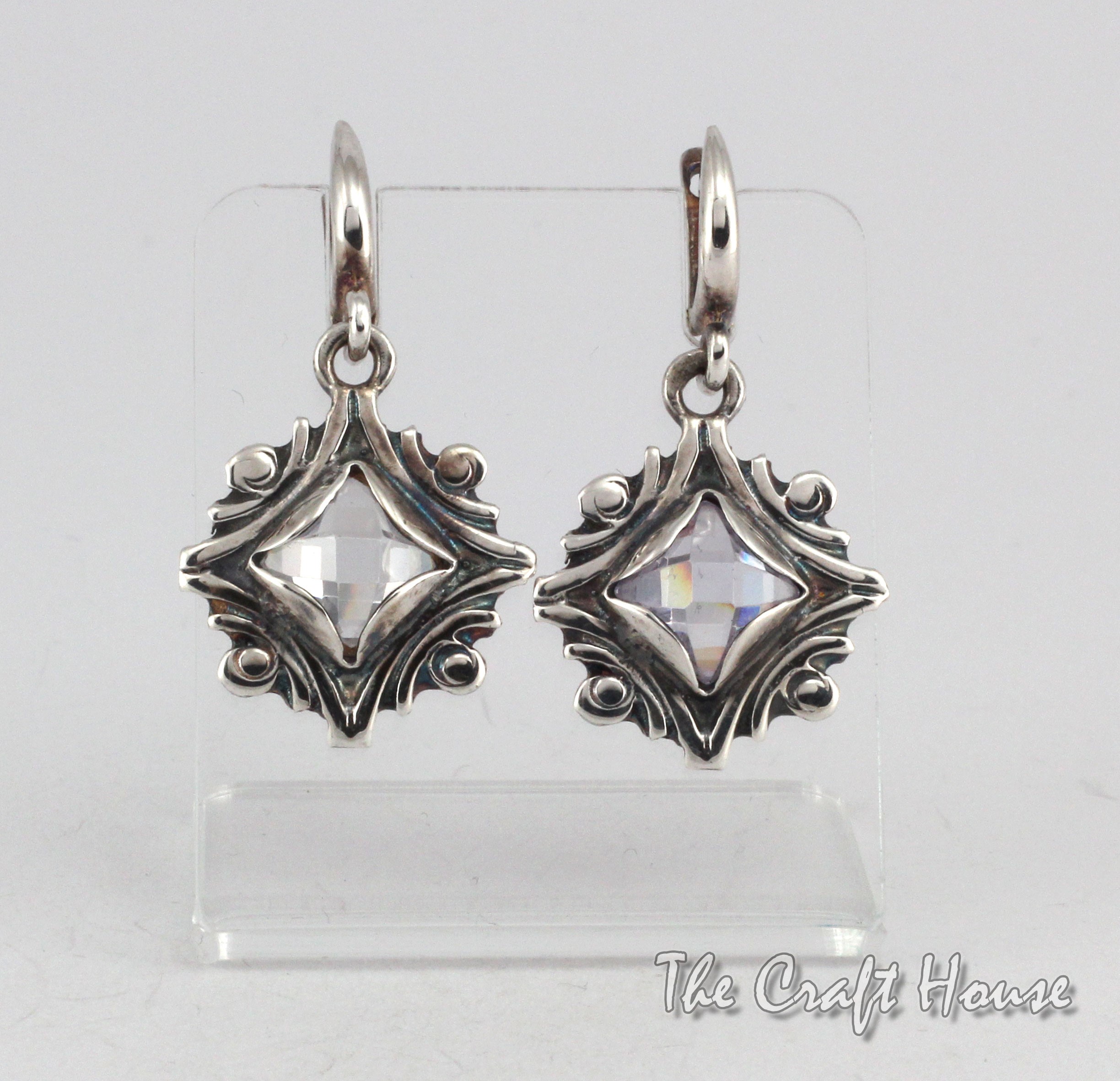 Earrings with Rock crystal - 79.25  € (155 lv)