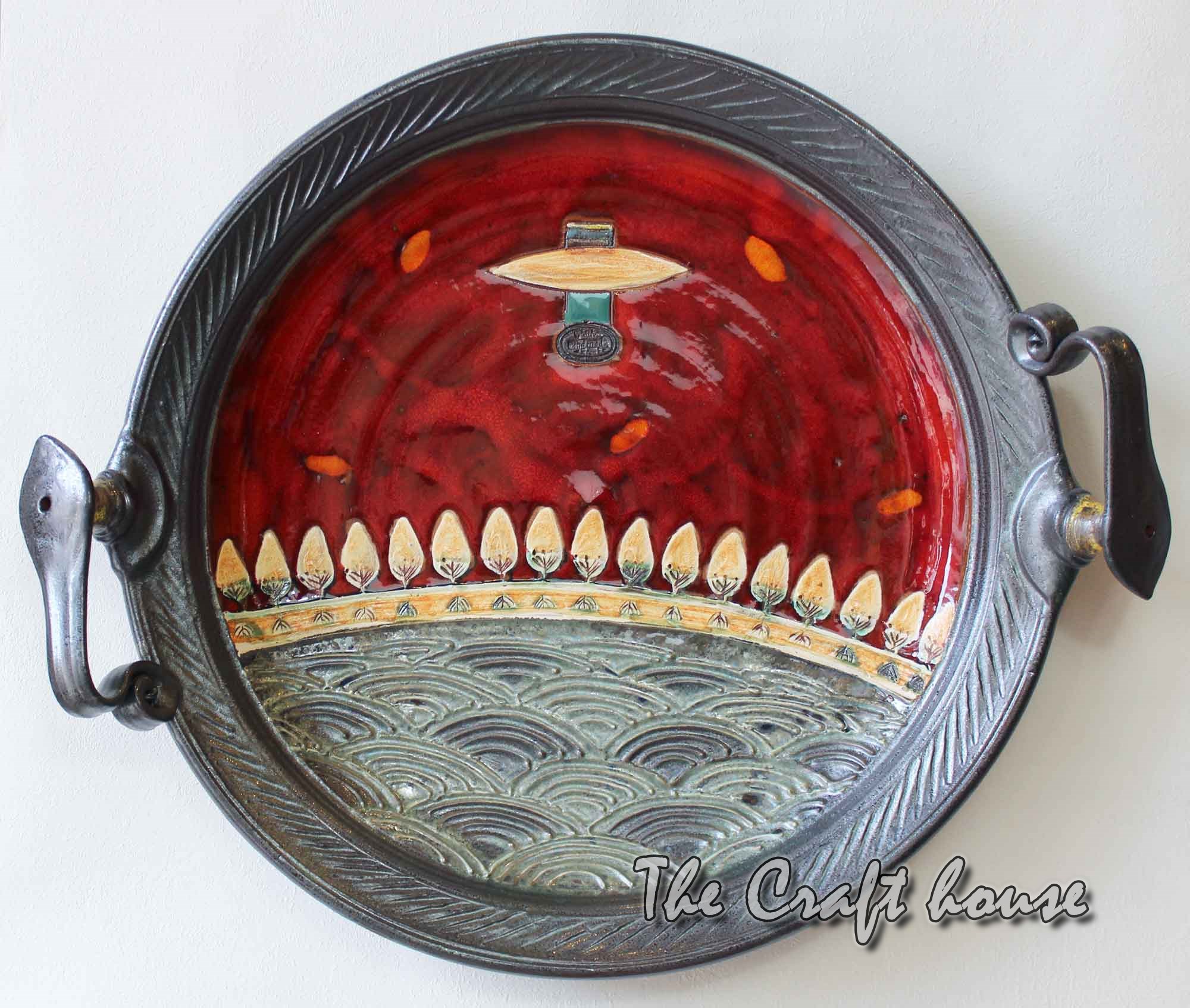 Ceramic platter