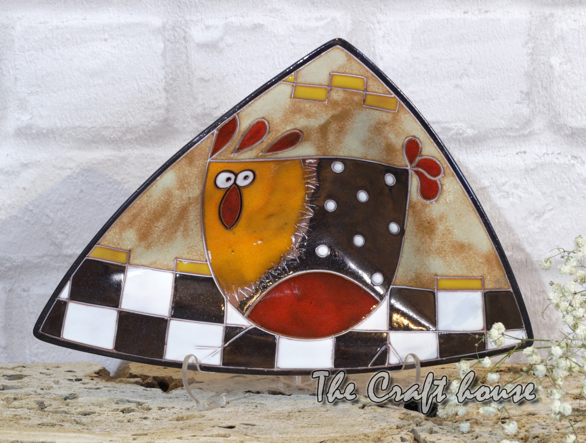 Ceramic plate