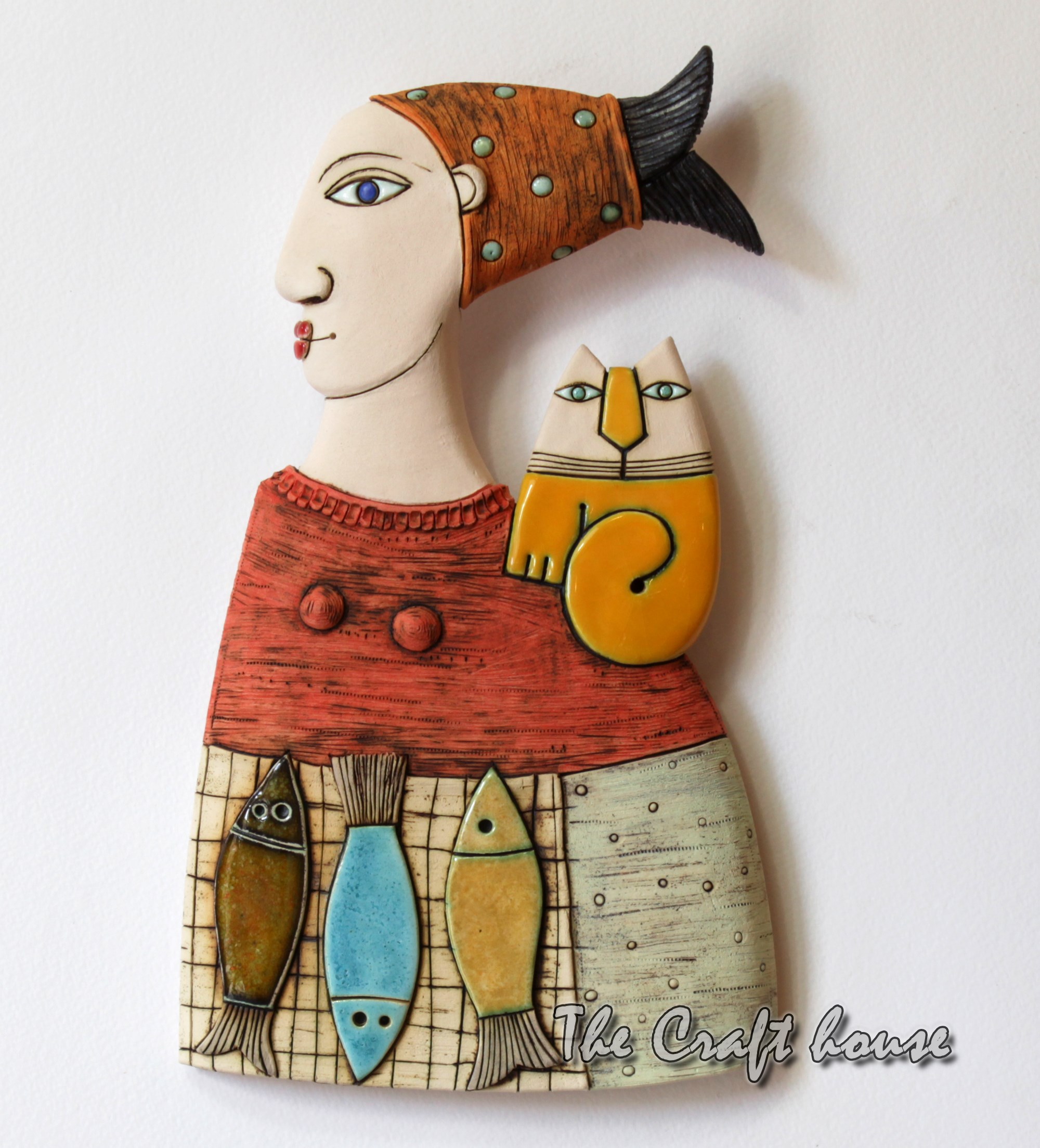 Ceramic art tile