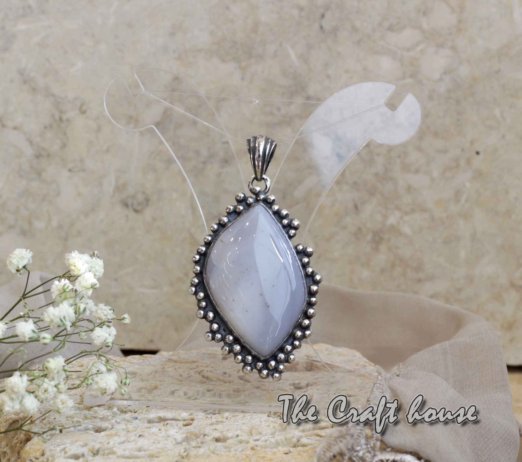 Silver pendant with Agate - 76.69 € (150 lv)