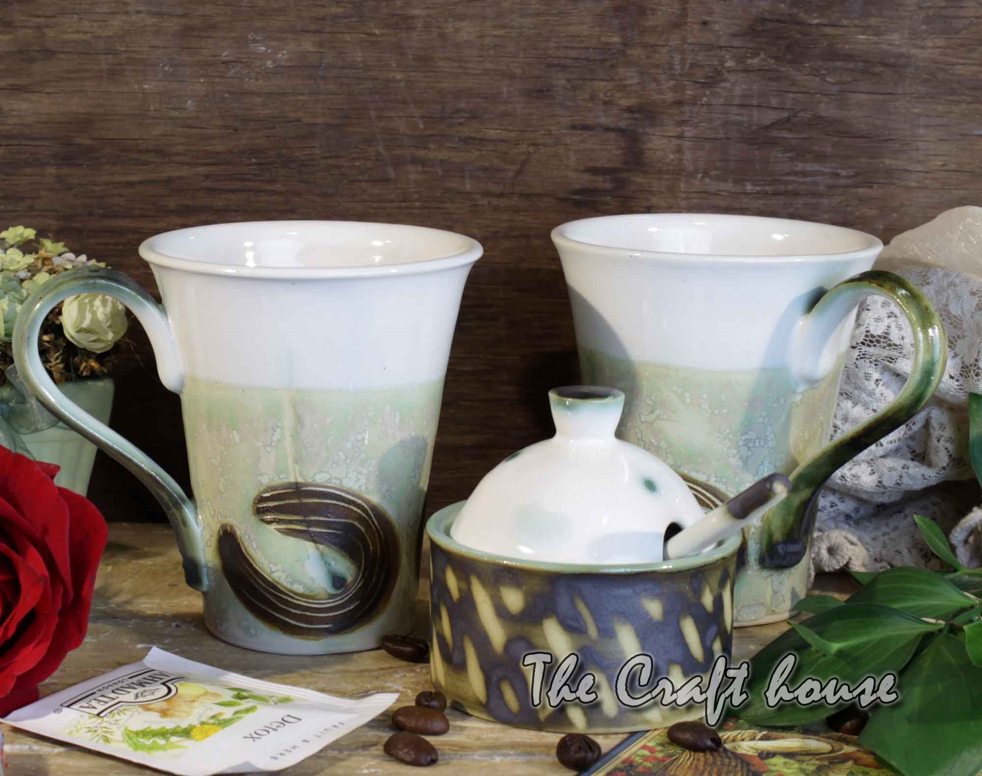 Ceramic tea set