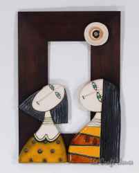 Ceramic wall panel