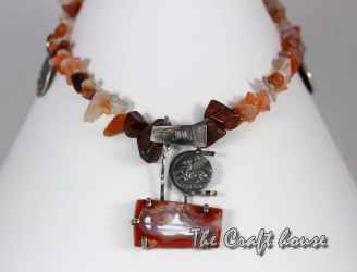 Silver necklace 'Antique' - € ( lv)