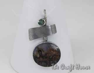 Silver pendant with Agate - 99.70 € (195 lv)