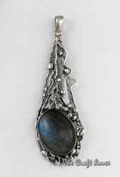 Silver pendant with Labradorite - 101.24 € (198 lv)
