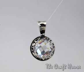 Silver pendant with Quartz - € ( lv)