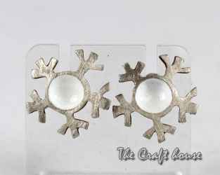 Silver earrings with enamel - 56.24 € (110 lv)