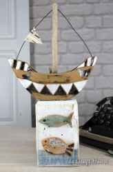 Ceramic sculpture 'Boat' - € ( lv)