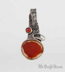 Silver pendant with Carnelian - 69.02 € (135 lv)
