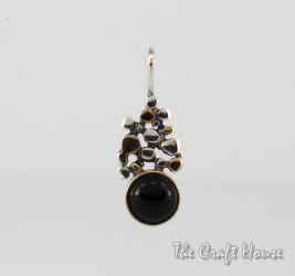 Sterling silver pendant with Onyx - 53.68 € (105 lv)