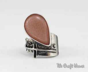 Silver ring with Orthoclasе - 81.81 € (160 lv)