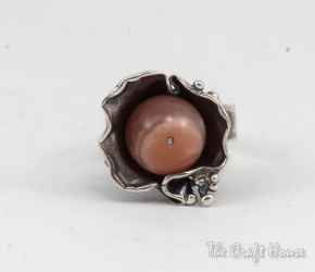 Silver ring with Agate - 91.01 € (178 lv)