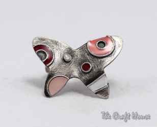 Silver ring 'Butterfly' - 66.47 € (130 lv)