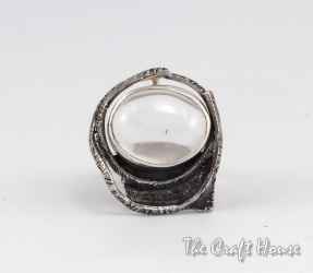 Silver ring with Pure Quartz - 111.46 € (218 lv)