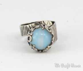 Silver ring with Moonstone  - € ( lv)