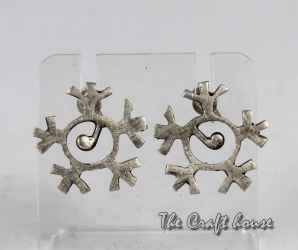 Silver earrings - 51.13 € (100 lv)