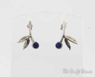 Silver earrings with Lapis Lazuli - € ( lv)