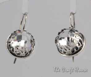 Silver earrings with Quartz - € ( lv)