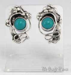 Silver earrings with Turquoise - 81.81 € (160 lv)