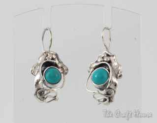 Silver earrings with Turquoise - € ( lv)