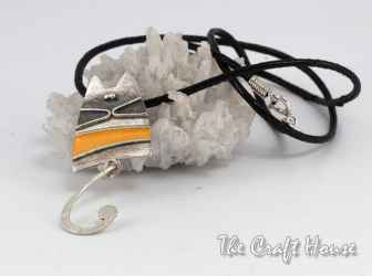 Necklace with color enamel - 71.07 € (139 lv)