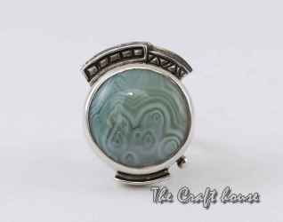Silver ring with Agate -  € (lv)