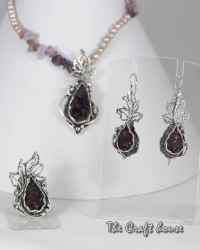 Комплект с Аметист Set with Amethyst 33 B.A.