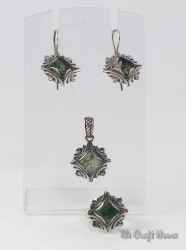 Комплект с Мъхов Ахат Set with Agate 50 B.A
