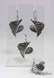Комплект с Мъхов Ахат Set with Agate 42 B.A