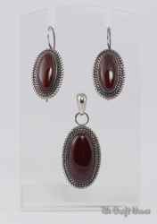  Комплект филигран с Яспис Set with Jasper 2 F.S